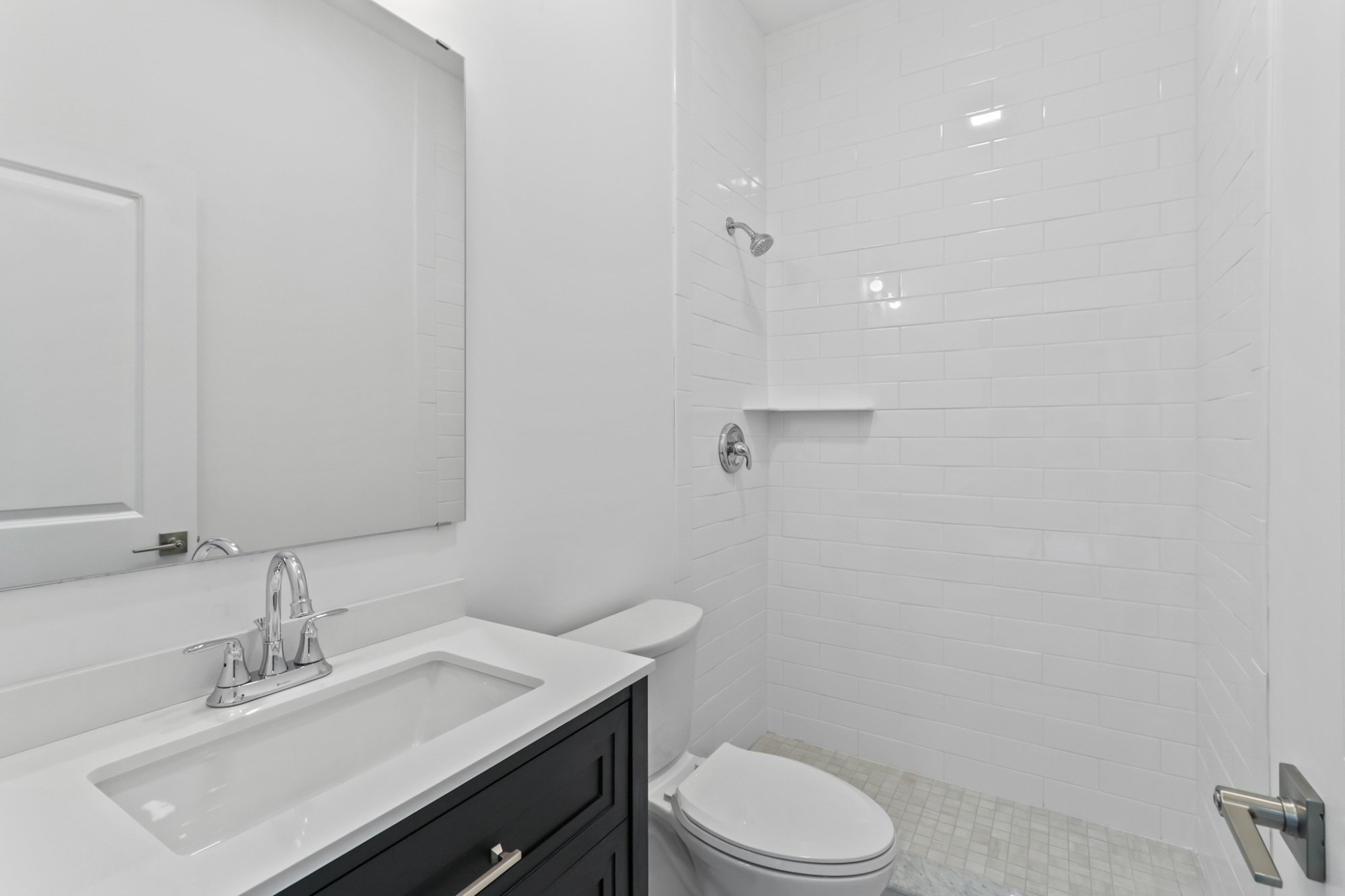 Bathroom vanity gold fixtures